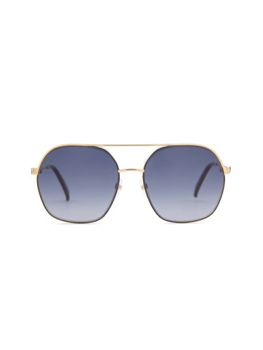Marc Jacobs Marc 576/S RHL 9O 58 - квадратна слънчеви очила, дамски, златни