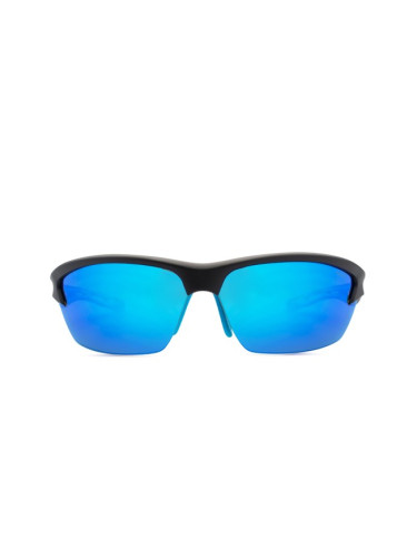 Bollé Bolt Matte Black 12203 - правоъгълна слънчеви очила, unisex, черни, огледални