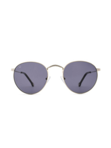 Lentiamo Sanne Stone Silver - кръгла слънчеви очила, unisex, сребърни