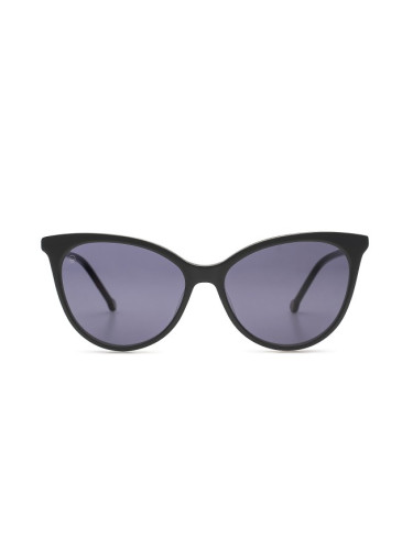 Lentiamo Eliska Deep Black - cat eye слънчеви очила, дамски, черни