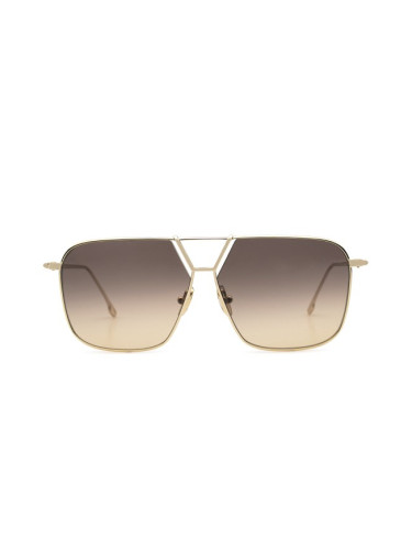 Victoria Beckham VB204S 702 60 - pilot слънчеви очила, дамски, златни