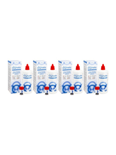 Oxynate Peroxide 4 x 380 ml с кутийки - разтвори за контактни лещи