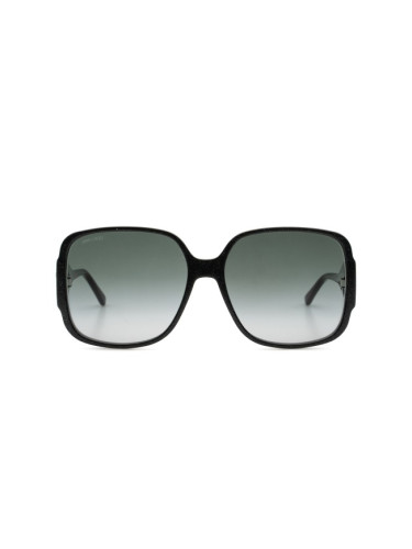 Jimmy Choo Tara/S DXF 9O 59 - квадратна слънчеви очила, дамски, черни
