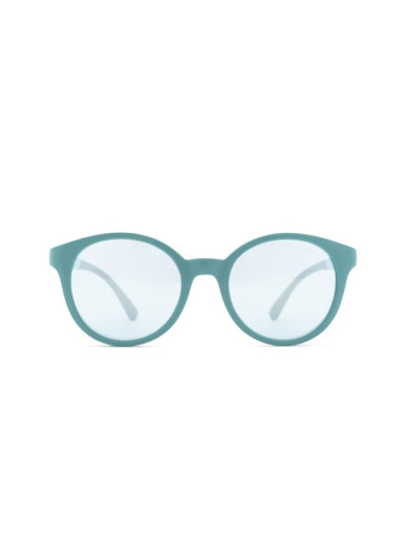 Emporio Armani EA 4185 53331N 47 - кръгла слънчеви очила, unisex, зелени, огледални