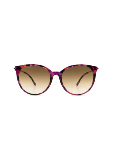 Lacoste L928S 219 56 - кръгла слънчеви очила, дамски, черни