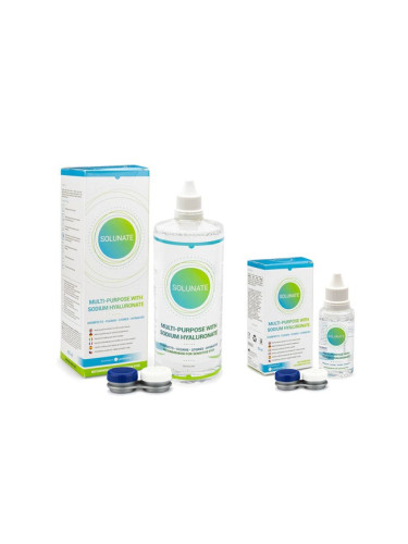Solunate Multi-Purpose 400 ml + 50 ml с кутии - разтвори за контактни лещи