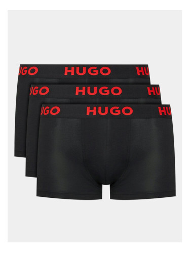 Hugo Комплект 3 чифта боксерки 50496723 Черен