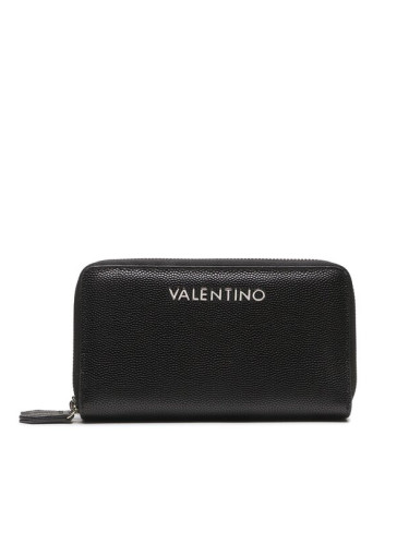 Valentino Голям дамски портфейл Divina VPS1R447G Черен
