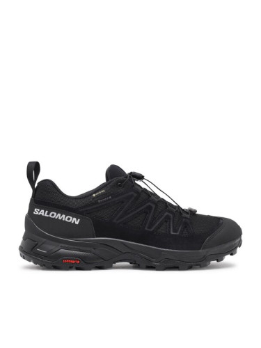 Salomon Сникърси X Ward Leather GORE-TEX L47182300 Черен