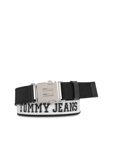 Дамски колан Tommy Jeans Tjw Cobra Belt 3.5 AW0AW15002 Черен