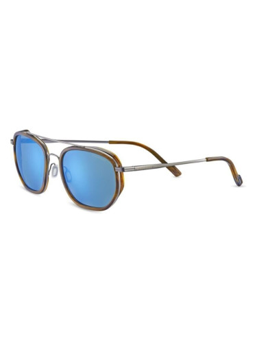 Serengeti Boron Brown Buffalo/Shiny Gunmetal/Mineral Polarized Blue L Lifestyle cлънчеви очила