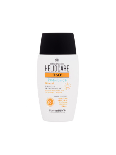 Heliocare 360° Pediatrics Mineral SPF50+ Слънцезащитна козметика за тяло за деца 50 ml