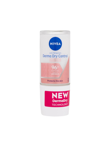 Nivea Derma Dry Control Антиперспирант за жени 50 ml