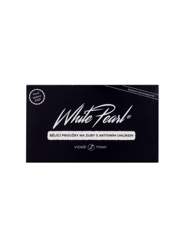 White Pearl PAP Charcoal Whitening Strips Избелване на зъби Комплект