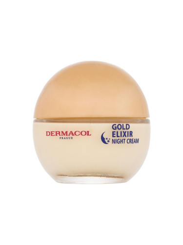 Dermacol Gold Elixir Нощен крем за лице за жени 50 ml