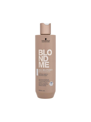Schwarzkopf Professional Blond Me All Blondes Detox Shampoo Шампоан за жени 300 ml