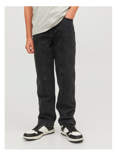 Jack&Jones Junior Дънки 12242847 Черен Relaxed Fit