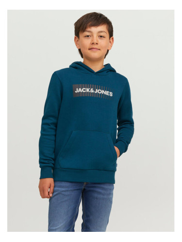 Jack&Jones Junior Суитшърт 12237459 Син Regular Fit