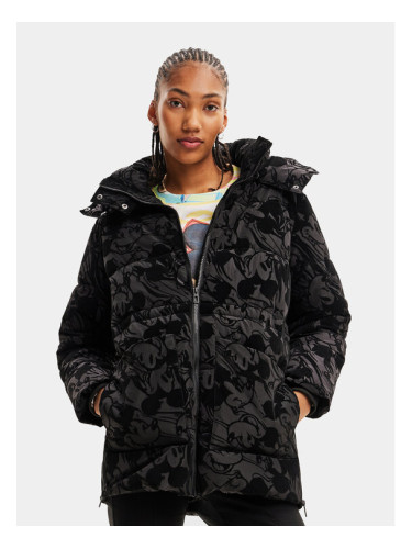 Desigual Преходно яке 23WWEWB2 Черен Regular Fit