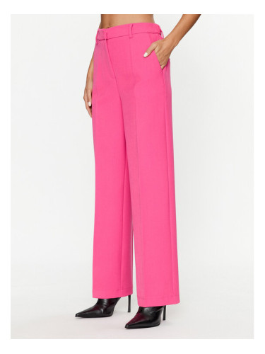 YAS Текстилни панталони 26030711 Розов Regular Fit