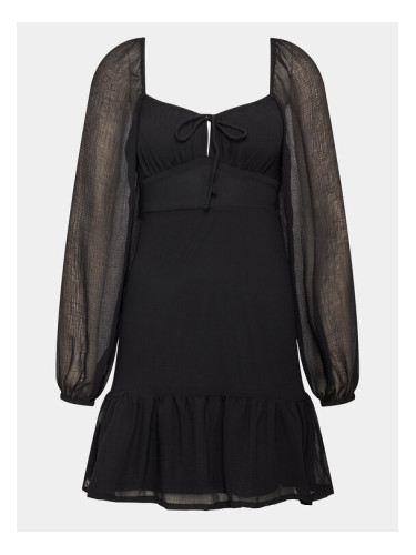 Gina Tricot Коктейлна рокля 20005 Черен Regular Fit