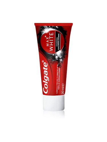 Colgate Max White Charcoal избелваща паста за зъби 20 мл.