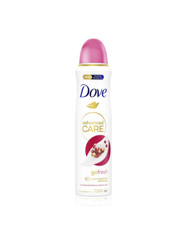 Dove Advanced Care Go Fresh антиперспирант без алкохол Pomegranate & Lemon Verbena 200 мл.