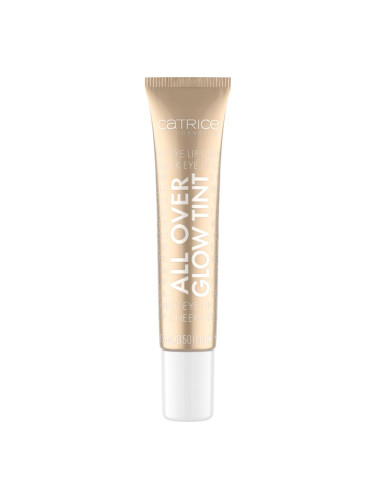 Catrice All Over Glow Tint мултифункционален грим за очи, устни и лице цвят 010 · Beaming Diamond 15 мл.