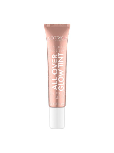 Catrice All Over Glow Tint мултифункционален грим за очи, устни и лице цвят 020 · Keep Blushing 15 мл.