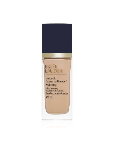 Estée Lauder Futurist Aqua Brilliance™ Makeup SPF 20 хидратиращ фон дьо тен цвят 1C1 Cool Bone 30 мл.