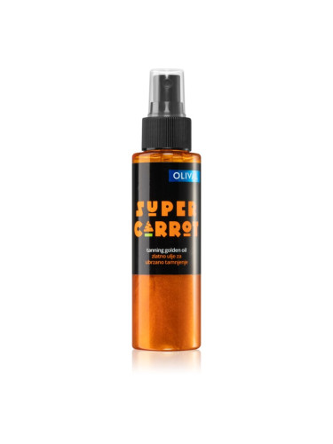 Olival SUPER Carrot Golden Oil масло със златисти частици за ускоряване на тена 100 мл.