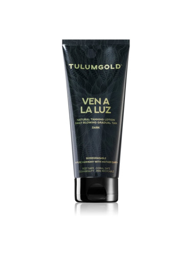 Tannymaxx Tulumgold Ven A La Luz Natural Tanning Lotion Dark крем за загар за солариум 200 мл.