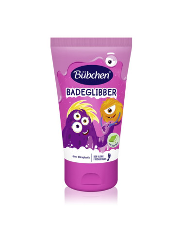 Bübchen Kids Bath Slime Pink цветна слуз за вана 3 y+ 130 мл.