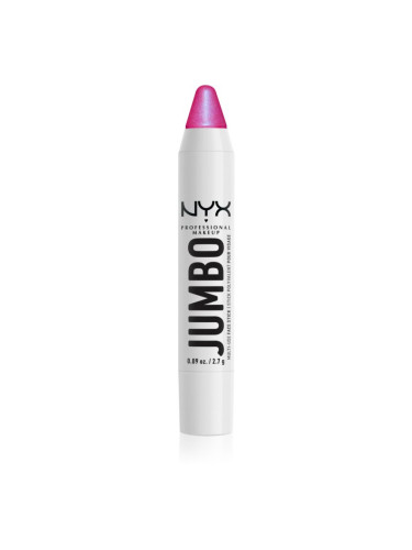 NYX Professional Makeup Jumbo Multi-Use Highlighter Stick кремообразен озарител с молив цвят 04 Blueberry Muffin 2,7 гр.