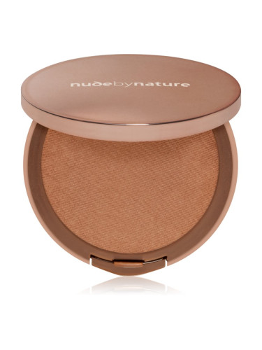 Nude by Nature Flawless Pressed Powder Foundation компактна пудра цвят N6 Olive 10 гр.