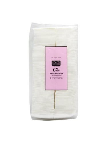 SOONSOM | Premium Embossed Cotton Pads, 200 p