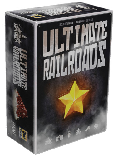  Настолна игра Ultimate Railroads - стратегическа