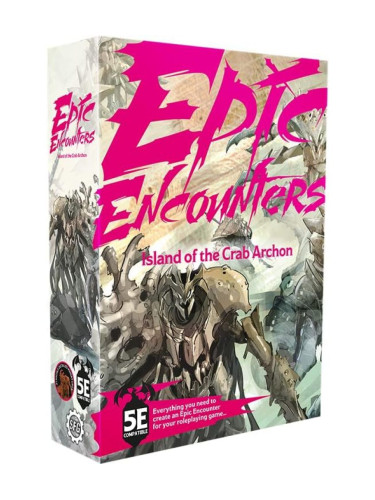  Допълнение за ролева игра Epic Encounters: Island of the Crab Archon (D&amp;D 5e compatible)
