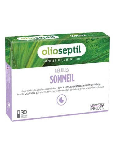 OLIOSEPTIL SOMMEIL Капсули за сън с етерични масла 30 бр.