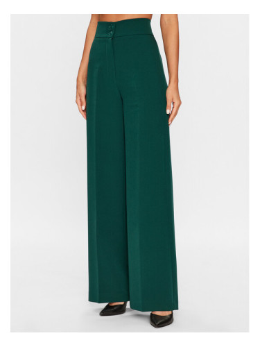Maryley Текстилни панталони 23IB680/41BO Зелен Regular Fit