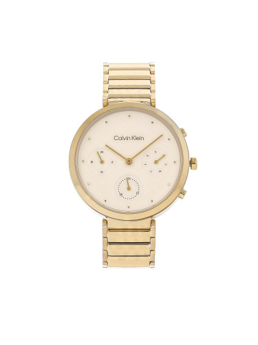 Часовник Calvin Klein 25200284 Gold/Gold