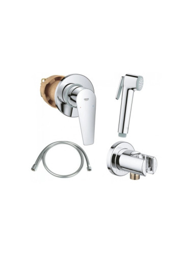 Комплект хигиенен душ за вграждане BAU EDGE GROHE