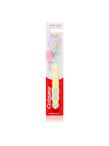 Colgate Cushion Clean Super Soft четка за зъби за деца от 6-годишна възраст 1 бр.