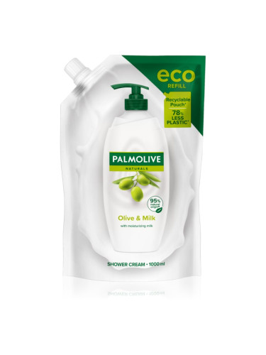Palmolive Naturals Milk & Olive анти- стрес душ гел пълнител 1000 мл.