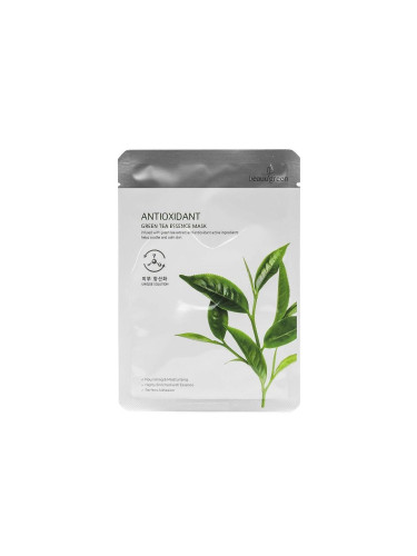 BEAUUGREEN | Antioxidant Green Tea Essence Mask, 23 g