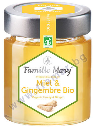 БИО АКАЦИЕВ МЕД + ДЖИНДЖИФИЛ 170 г FAMILLE MARY