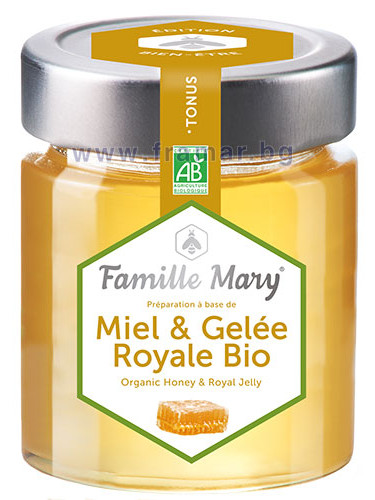 БИО АКАЦИЕВ МЕД + ПЧЕЛНО МЛЕЧИЦЕ 170 г FAMILLY MARY