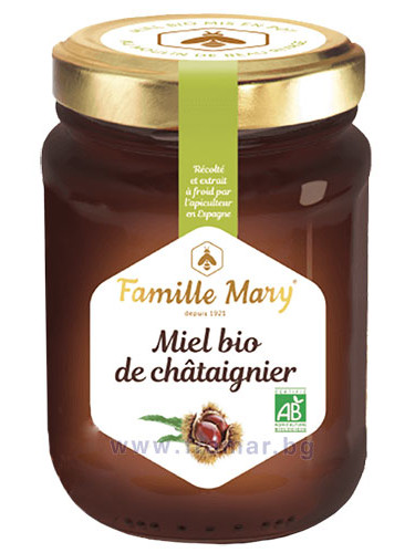 ФРЕНСКИ БИО ПЧЕЛЕН МЕД ОТ КЕСТЕНИ 230 г FAMILLE MARY