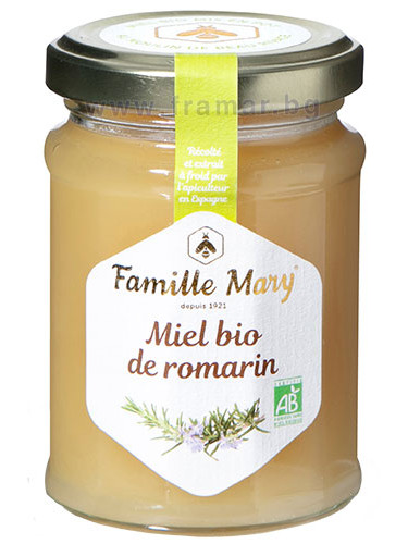 БИО ПЧЕЛЕН МЕД ОТ РОЗМАРИН 230 г FAMILLE MARY