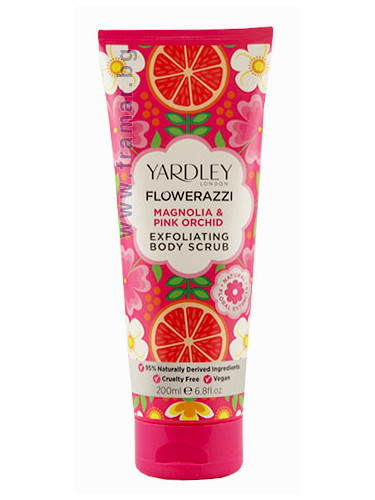 ЯРДЛИ МАГНОЛИЯ И ОРХИДЕЯ СКРАБ ЗА ТЯЛО 200 мл